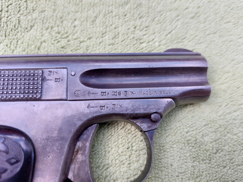Charles Ph. Clément model 1909 6,35 Brow