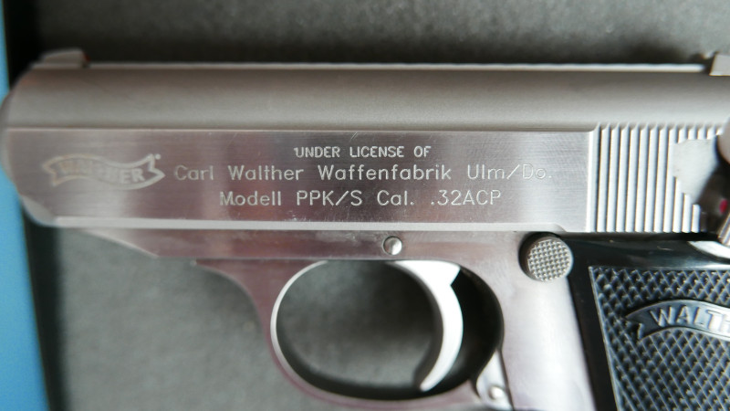 Pistole WALTHER mod. PPK / S  cal. 32 ACP