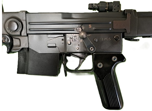 Puška samonabíjecí Sig Sauer 57 ráže 7,5x55-velmi zachovalá!