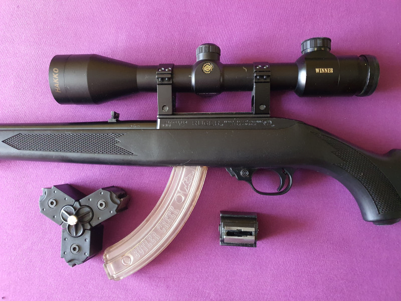 RUGER Model 10/22 Carbine, samonabíjecí malorážka, ráže 22LR