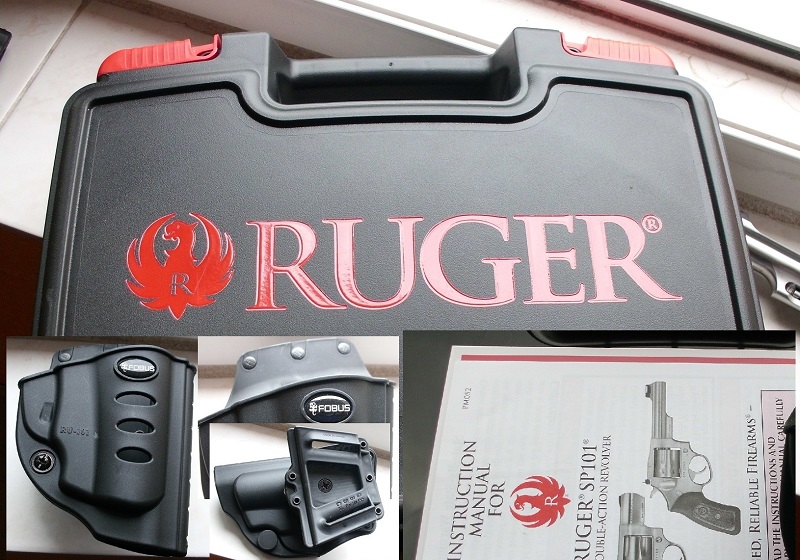 Ruger SP 101 22LR - stáří 10 měsíců - nerez