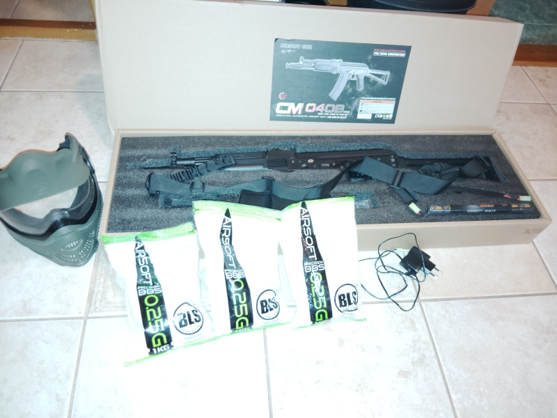 Airsoftová zbraň AK-105 cyma, celokov 