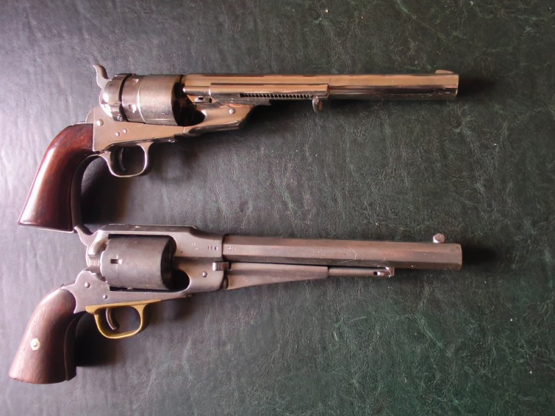 Konverze revolveru Remington 1858 a COLT 1861 Richards 44CF 