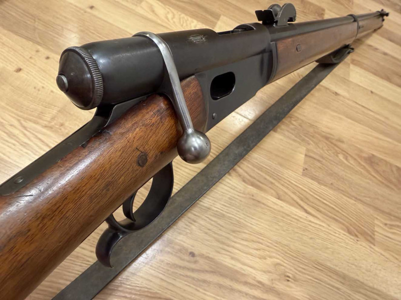 Vojenská švýcarská puška Vetterli M78 10,4*42R 