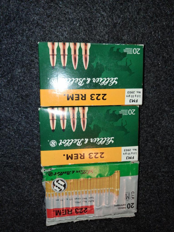 223 Rem FMJ – celkem 100 ks PRODEJ
