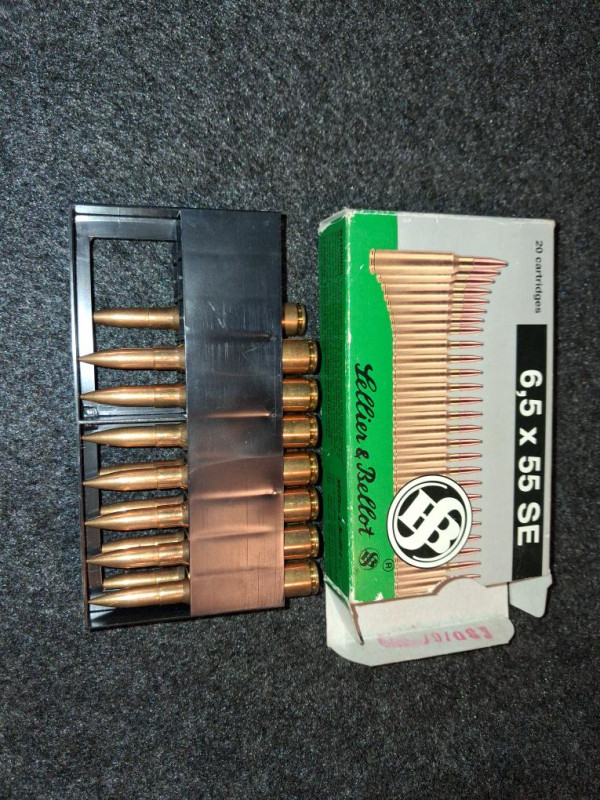 6,5x55SE FMJ  PRODEJ