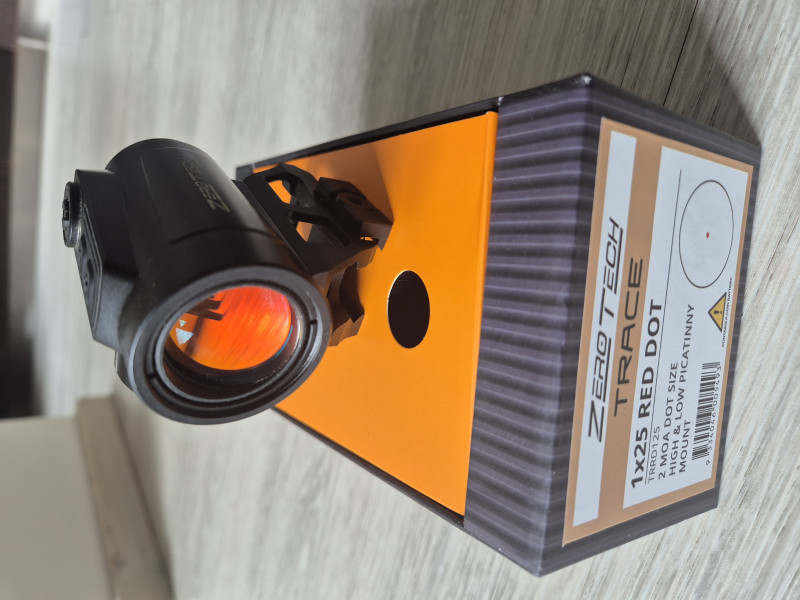 Kolimátor  2 MOA - ZeroTech TRACE R.A.S. 1×25