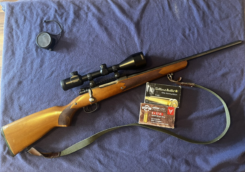 Prodám kulovnici 8x57 R&R i s puškohledem
