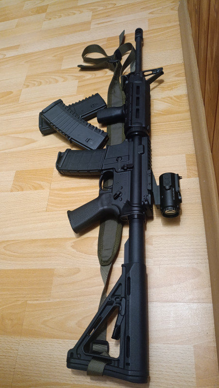 Ruger AR 15 model 556 magpul