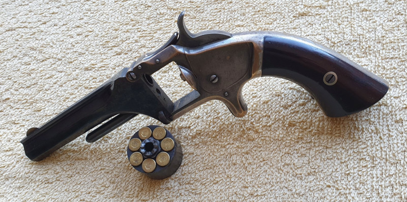 Historický revolver Smith Wesson cal.22RFSA1865 M.2