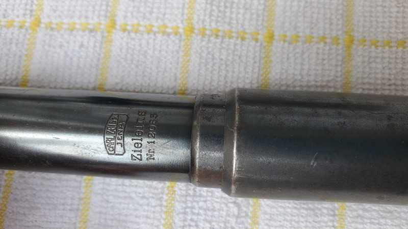 Puškohled puškohledy Zeiss Jena Zieleins a Zielklein