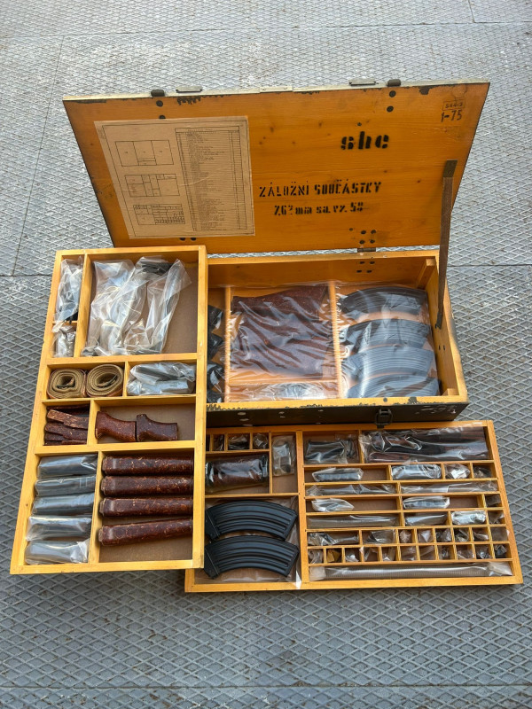 Souprava záložních součástek 1/100 Sa 58 sa58 vz58 vz.58