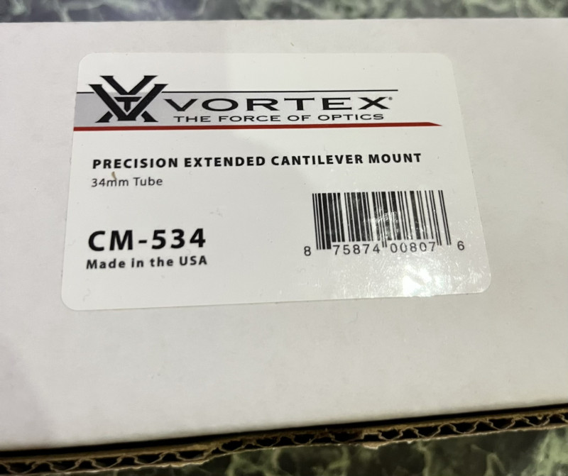 Precizní taktická montáž Vortex Cantilever 34 mm