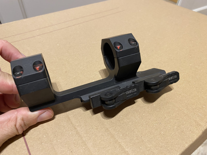 Montáž Vortex Precision QR Extended Cantilever 30mm Offset 2