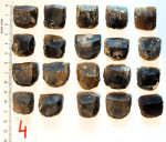 Pistolové křesadlové kameny - 20 kusů (sada 4)