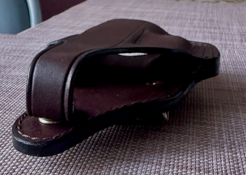 LUXUSNÍ kožené pouzdro na pistoli Glock 43X