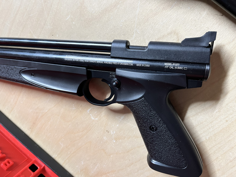 Crosman 1377 American Classic 4,5mm + doplňky