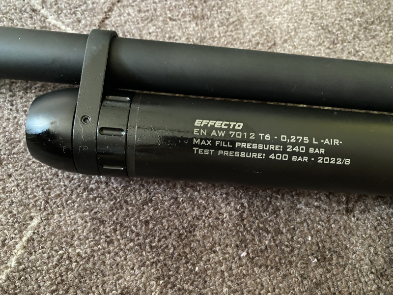 PCP vzduchovka Effecto PX-5 Pro Laminated Green 6,35mm FP
