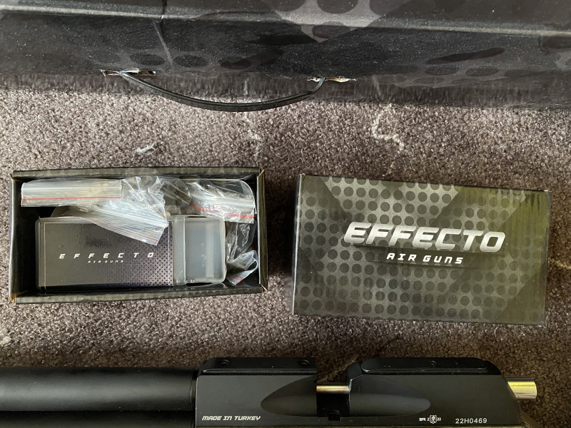 PCP vzduchovka Effecto PX-5 Pro Laminated Green 6,35mm FP