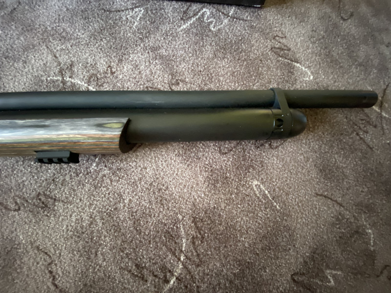 PCP vzduchovka Effecto PX-5 Pro Laminated Green 6,35mm FP