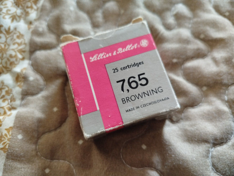 Sbirkove 7.65 Browning