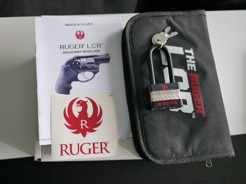 Ruger KLCR 357 mag. +  příslušenství