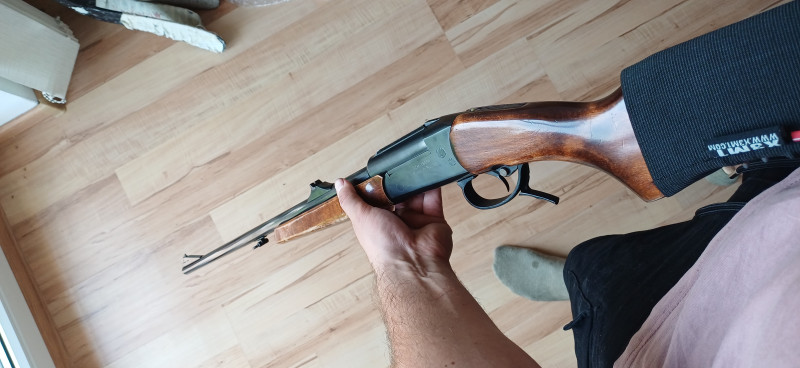 Opakovací kulovnice s NV pard 008 + jednoranová kulovnice