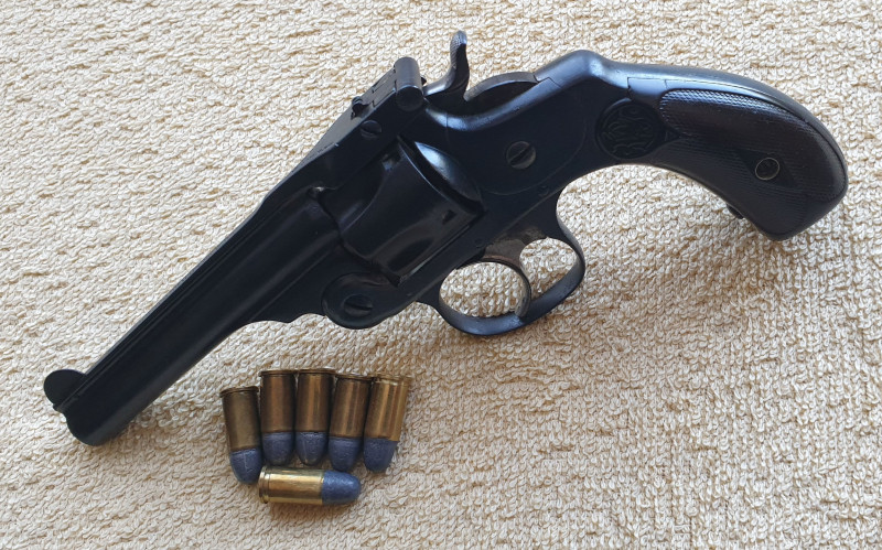 Historický revolver Smith Wesson cal.32CFDA 1886 