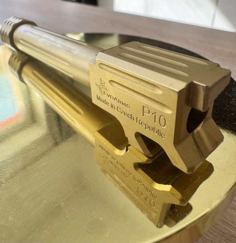 Hlaveň EVOARMS pro CZ P10 C se závitem M14x1