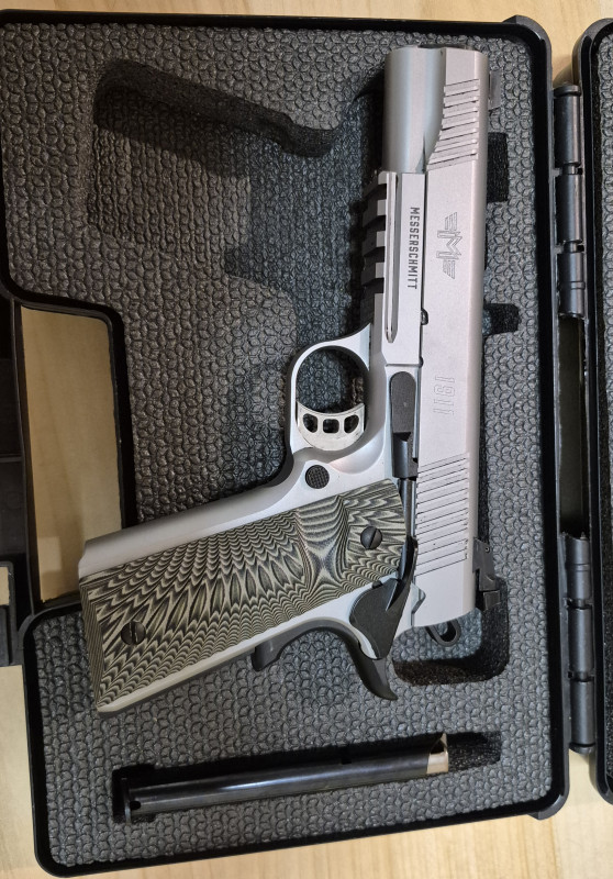 Prodám Messerschmitt ME 1911 .45 ACP, stříbrná