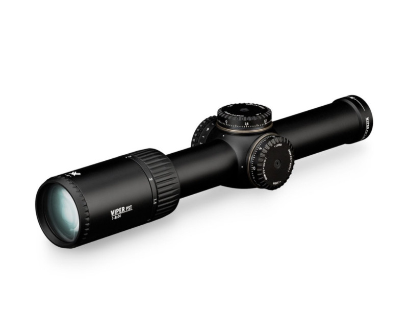 Vortex Viper PST Gen II 1–6×24 SFP VMR-2 MOA + Warne XSKEL30