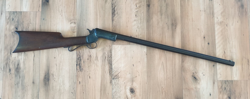 Historická puška J.Stevens Model 1864 cal.22RFSA Long 