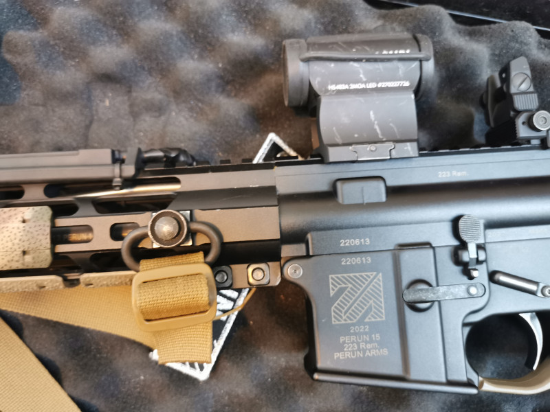 AR15 Perun 15 10,5 s příslušenstvím 