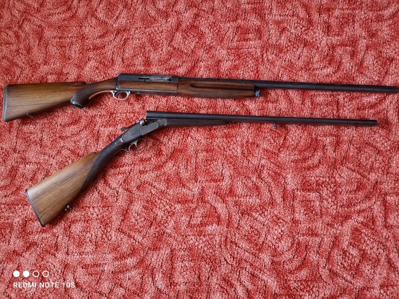 Zastava 7/64 +DIGEX +dvě brokovnice