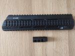 Předpažbí V-AR, úsťová brzda V-AR