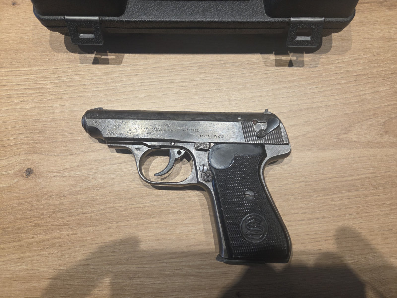 Pistole Sauer Sohn 1938 7,65 