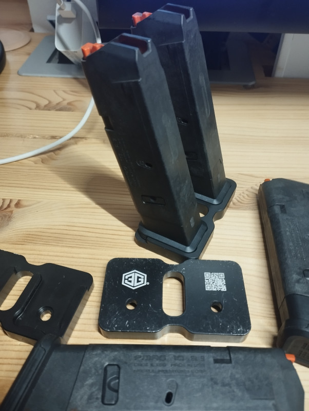 3G VMAX spojka PCC+Glock zásobníky 6ks