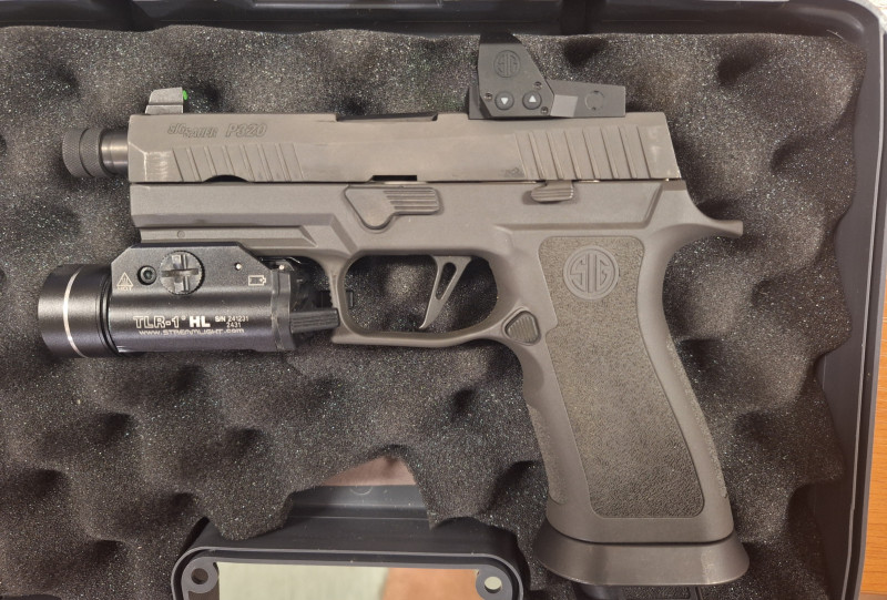 SIG SAUER X-carry Legion + kolimátor