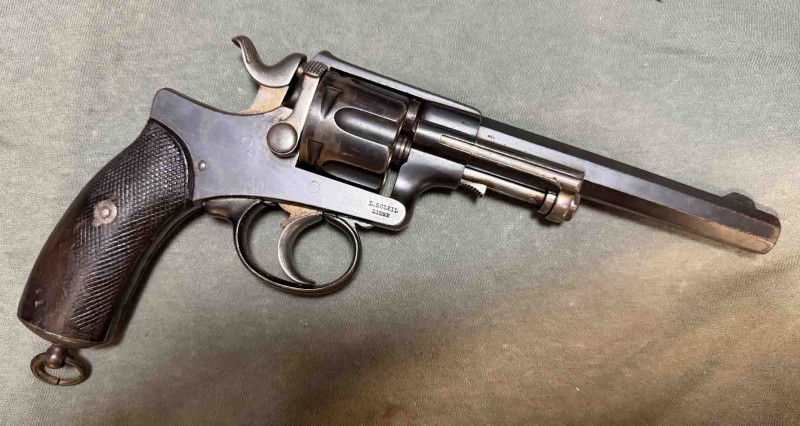 Portugalský armádní revolver Abadie1886 