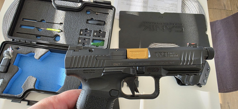Canik TP9 Elite Combat Black Executive 9x19