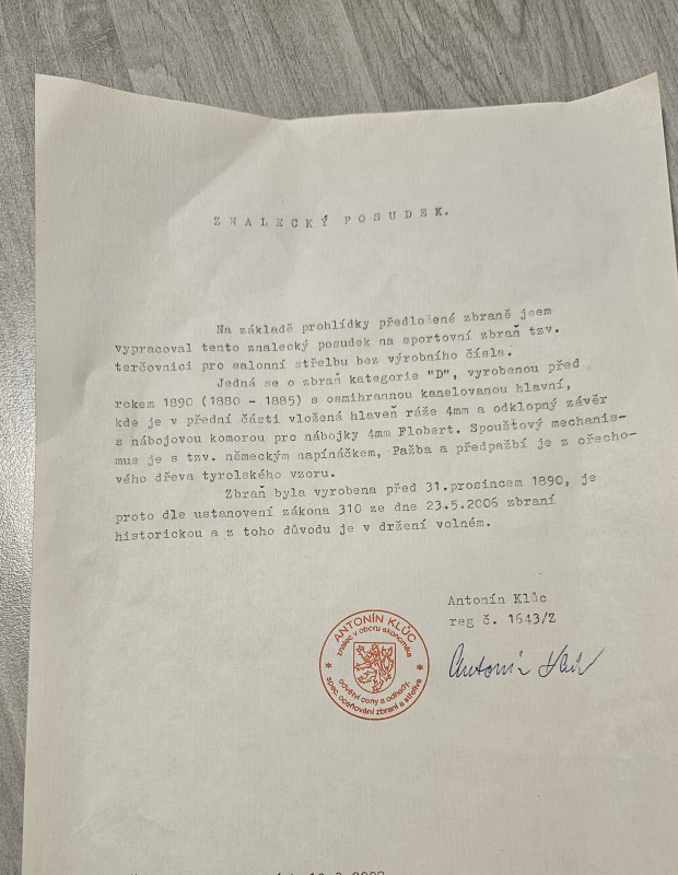 historická terčovnice