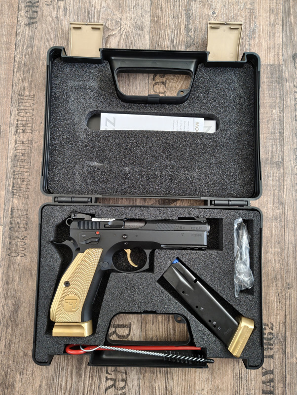 CZ 75 SP-01 Shadow 85th Anniversary Edition, 9x19 mm