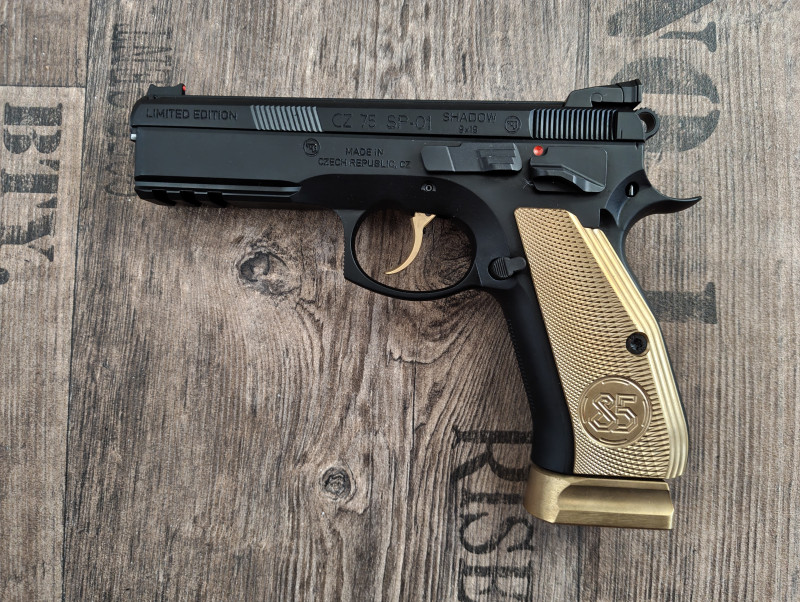 CZ 75 SP-01 Shadow 85th Anniversary Edition, 9x19 mm