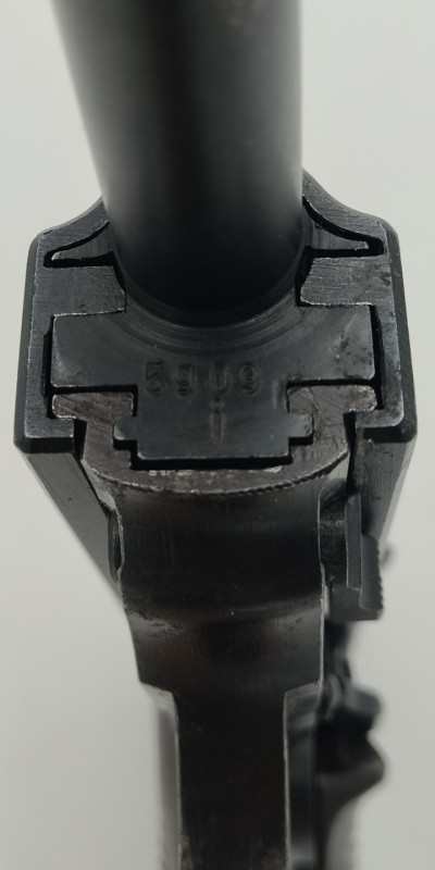 Walther P38 r.v. 1944 Zella