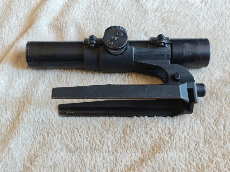 PU 3,5x22 originální válečný puškohled svt 40