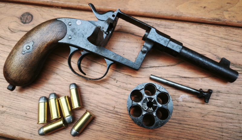 Reichsrevolver M.1879/M.83 Cal.44CF