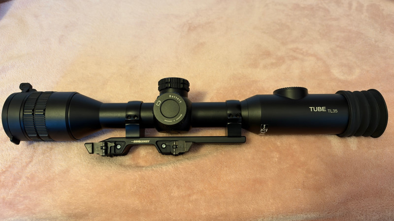 Infiray TL 35 s montáží Innomount na Blaser