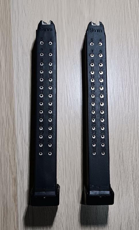 Zásobníky KCI 33 ran Glock