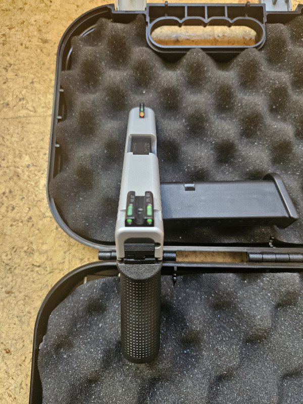 Glock 43X Silver Slide