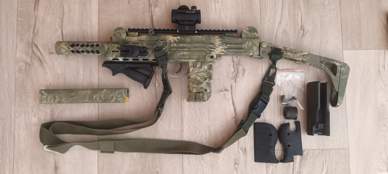 UZI-S 9mm sklopná pažba